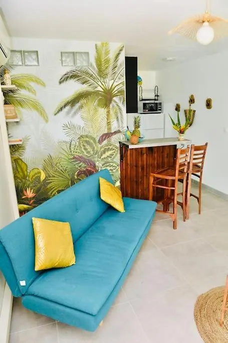 Daire Ti Coin Mayero: Parking Free + Plage De Saint Anne Sainte-Anne Martinik